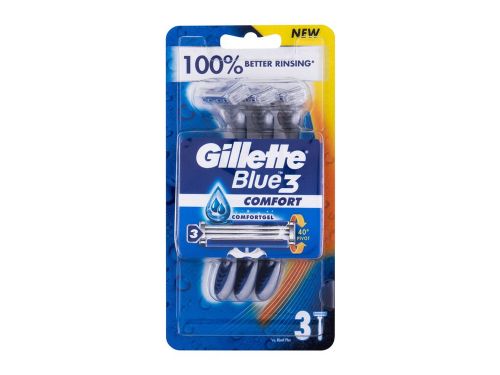 Gillette Blue3 Comfort jednor�zov� holic� strojky 3 ks Gillette Blue3 Comfort jednor�zov� holic� strojky 3 ks